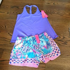 Lilly Pulitzer Katia Short and Luxletic Tank